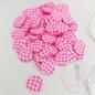 Preview: Dress My Craft - Streuteile "Checkered Buttons" Shaker Slices 8g