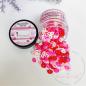 Preview: Dress My Craft - Streuteile "Rosy Lips" Shaker Slices 8g