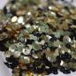 Preview: Dress My Craft - Pailetten - Streuteile "Golden Black" Sequins Mix 25g