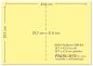 Preview: Doppelkarte - Faltkarte DIN A4 (29,7 x 21,0 cm) 240g/m² DIN A4 in kraft schwarz