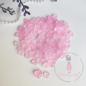 Preview: Dress My Craft - Streuteile Wassertropfen "Heart Pastel Pink" Droplets 8g