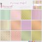 Preview: Dress My Craft - Designpapier "Precious Pastels" Paper Pack 12x12 Inch - 24 Bogen