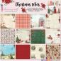 Preview: Dress My Craft - Designpapier "Christmas Vibes" Paper Pack 12x12 Inch - 24 Bogen