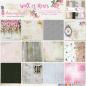 Preview: Dress My Craft - Designpapier "Wall of Roses" Paper Pack 6x6 Inch - 24 Bogen