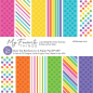 Preview: My Favorite Things - Designpapier "Over the Rainbow" Paper Pad 6x6 Inch - 24 Bogen