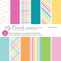 Preview: My Favorite Things - Designpapier "Sweet Celebration" Paper Pad 6x6 Inch - 24 Bogen