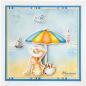 Preview: Marianne Design - Stempel & Stanzschbalone "Beach Umbrella" Clear Stamps & Dies