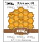 Preview: Crealies - Stanzschablone "Honeycomb" X-tra Dies