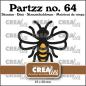 Preview: Crealies - Stanzschablone "Bee Large" Partzz Dies