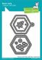 Preview: Lawn Fawn - Stanzschablone "Honeycomb Shaker Gift Tag" Dies