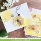 Preview: Lawn Fawn - Stanzschablone "Honeycomb Shaker Gift Tag" Dies