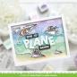 Preview: Lawn Fawn - Stanzschablone "Just Plane Awesome Sentiment Trails" Dies