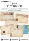 Preview: Studio Light - Postcards DIY Block Mini 7,4x10,5 cm "Vintage" 24 Bogen