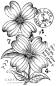 Preview: Woodware - Stempel "Dogwood Flowers" Clear Stamps