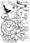 Preview: Woodware - Stempel "Pocket Watch Garden " Clear Stamps