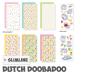 Preview: Dutch Doobadoo - Papier Kit "Happy Hippo" Crafty Kit Slimline - 12 Bogen