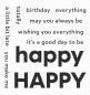 Preview: My Favorite Things Stempelset "Happy Everything" Clear Stamps