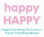 Preview: My Favorite Things - Stanzschablone "Happy Everything" Die-namics