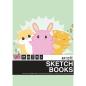 Preview: Docrafts - Skizzenbuch "Chibi" Artiste Sketchbooks A4 - 3-teiliges Set je 40 Seiten