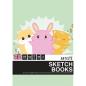 Preview: Docrafts - Skizzenbuch "Chibi" Artiste Sketchbooks A5 - 3-teiliges Set je 40 Seiten