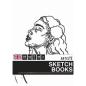 Preview: Docrafts - Skizzenbuch "Life Drawing" Artiste Sketchbooks A5 - 3-teiliges Set je 40 Seiten