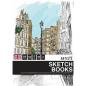 Preview: Docrafts - Skizzenbuch "Plein Air" Artiste Sketchbooks A5 - 3-teiliges Set je 40 Seiten