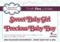 Preview: Creative Expressions - Stanzschablone "Mini Shadowed Sentiments Sweet Baby Boy & Girl" Craft Dies