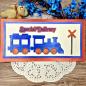 Preview: Creative Expressions - Stanzschablone "Necessities First Train" Craft Dies Design by Sue Wilson