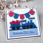 Preview: Creative Expressions - Stanzschablone "Necessities First Train" Craft Dies Design by Sue Wilson