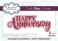 Preview: Creative Expressions - Stanzschablone "Shadowed Sentiments Happy Anniversary" Craft Dies Design by Sue Wilson