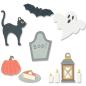 Preview: Sizzix - Stanzschablone "Halloween Motifs" Thinlits Craft Dies by Jennifer Ogborn