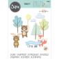 Preview: Sizzix - Stanzschablone "Woodland Baby Set " Thinlits Craft Dies by Jennifer Ogborn