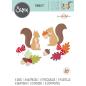 Preview: Sizzix - Stanzschablone "Harvest Squirrels" Thinlits Craft Dies by Jennifer Ogborn