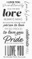 Preview: My Favorite Things Stempelset "Pride Is for Everyone" Clear Stamps