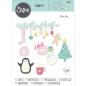 Preview: Sizzix - Stanzschablone "Christmas Joy" Thinlits Craft Dies by Olivia Rose