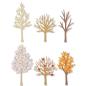 Preview: Sizzix - Stanzschablone "Seasonal Trees" Thinlits Craft Dies by Jennifer Ogborn