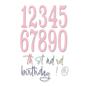 Preview: Sizzix - Stanzschablone "Fabulous Birthday Numbers" Thinlits Craft Dies by Debi Potter