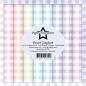 Preview: Paper Favourites - Designpapier "Pastel Gingham" Paper Pack 6x6 Inch - 24 Bogen