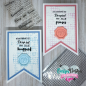 Preview: Carlijn Design - Stempel "Graph Paper" Clear Stamps