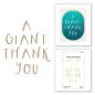 Preview: Spellbinders - Heißfolien-Platte "Giant Thank You" Hot Foil Plate