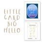 Preview: Spellbinders - Heißfolien-Platte "Little Card Big Hello" Hot Foil Plate