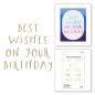 Preview: Spellbinders - Heißfolien-Platte "Best Wishes on Your Birthday" Hot Foil Plate