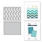 Preview: Spellbinders - Stanzschablone "Zig Zag Chevron" Dies