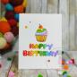 Preview: Dress My Craft - Stanzschablone "Cute Birthday" Dies