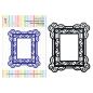 Preview: Dress My Craft - Stanzschablone "Ornamental Rectangle Frame" Dies