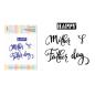 Preview: Dress My Craft - Stanzschablone "Mother's & Father's Day" Dies