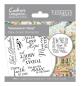 Preview: Crafters Companion - Stempelset "Moment in Time" Clear Stamps