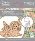 Preview: Crafters Companion - Stempelset & Stanzschablone "Little Cherub" Stamp & Dies