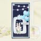 Preview: Dress My Craft - Stanzschablone "Cute Frame With 2 Clouds" Dies