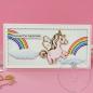 Preview: Dress My Craft - Stanzschablone "Magical Unicorns" Dies